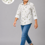 Boys' Nature Trail Leaf Print Casual Button-Down Shirt