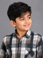 Boys' Multi-Tone Plaid Check Shirt - Long Sleeve Casual Button-Up - Image 2