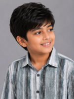 Boys' Modern Abstract Striped Casual Shirt - Image 3