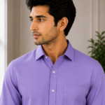 Premium Lavender Men's Formal Dress Shirt